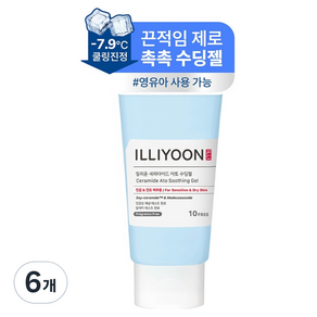 [비건라이프] 일리윤 세라마이드 아토 수딩 젤, 175ml, 6개