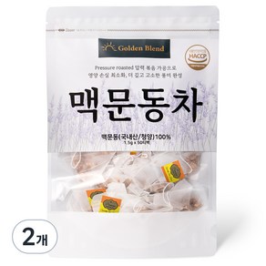 맥문동차 삼각티백, 1.5g, 50개입, 2개