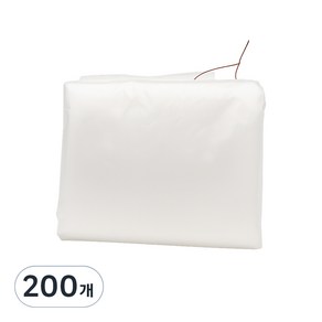 [국내생산] 페어리테이블 재활용 분리수거 비닐봉투 투명, 40L, 200개