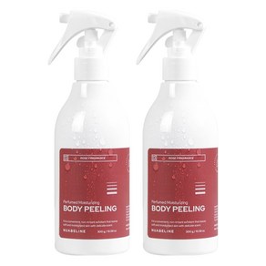 누아벨린 퍼퓸드 촉촉 바디 필링 스크럽 로즈향, 2개, 300g