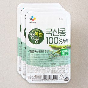 행복한콩 두부 국산콩 100퍼센트 두부 부침용