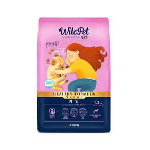 윌로펫 전연령용 헬시포뮬러 카밍 반려견 소프트사료, 오리, 1.2kg, 1개