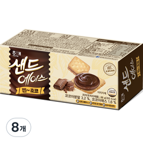 샌드에이스 찐 초코, 68g, 8개