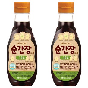 아이배냇 순 간장소스 국물용, 190ml, 2개