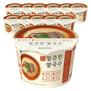 네이처빌 한끼든든 쌀국수 얼큰한맛, 92g, 12개