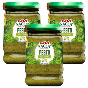 사클라 제노바 페스토 소스, 190g, 3개