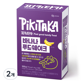 대상 피키타카 바나나푸드쉐이크 5p, 200g, 2개