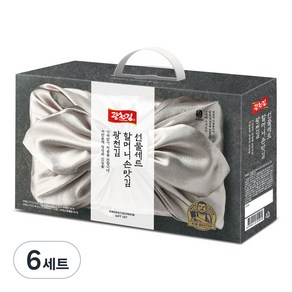 광천김 할머니 손맛 재래 도시락김, 6세트