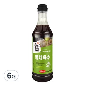 움트리 멸치육수, 950g, 6개