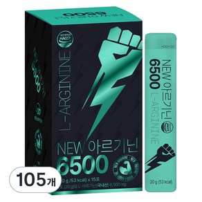 라이프힐 NEW 아르기닌 6500, 20g, 105개