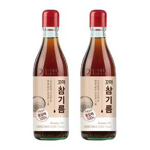 꼬마참기름, 350ml, 2개