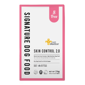 마이펫닥터 강아지 시그니처 2.0 저알러지 기능성 사료, 피부/피모, 2kg, 1개