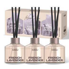 쿤달 퍼퓸 디퓨저 선물세트, 프렌치라벤더향, 200ml, 1세트