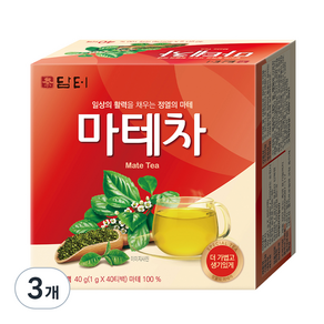 담터 마테차, 1g, 40개입, 3개