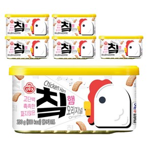 오뚜기 칰햄 오리지널, 200g, 6개