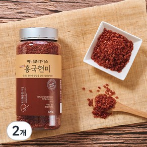 하나로라이스 홍국현미, 500g, 2개