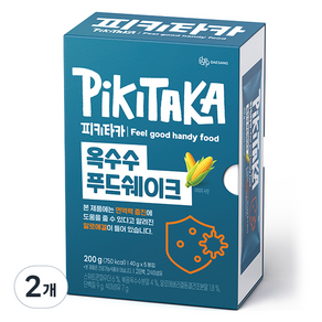 대상 피키타카 옥수수푸드쉐이크 5p, 200g, 2개