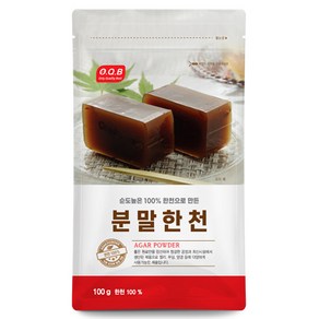 OQB 분말한천, 100g, 1개