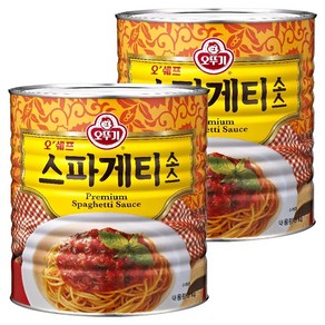 오뚜기 오쉐프 스파게티 소스, 3kg, 2개