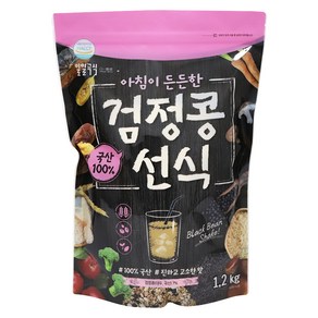 일일곡식 아침이 든든한 검정콩선식, 1.2kg, 1개