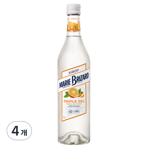 마리브리자드 트리플섹 시럽, 700ml, 4개