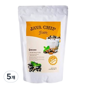 베오베 자바칩 프라페 분말, 1kg, 1개입, 5개