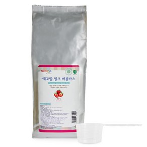 예꼬맘 밀크 버블바스 입욕제 딸기향 리필, 1000g, 1개