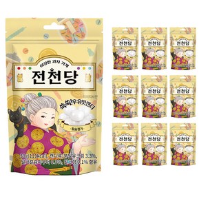 에이스엠앤티 전천당 쑥쑥 우유맛 캔디, 30g, 10개