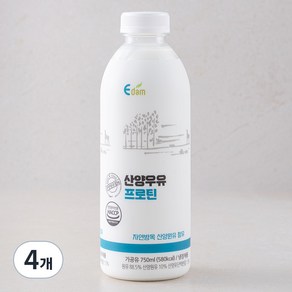 이담 산양우유 프로틴, 750ml, 4개