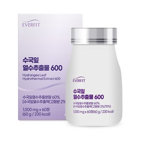 에버핏 수국잎 열수추출물 600 60g