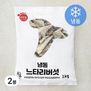 마당발 느타리버섯 (냉동), 1kg, 2봉