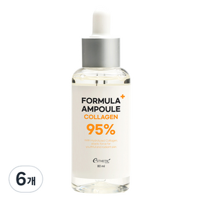 에스테틱하우스 포뮬러 콜라겐 95% 앰플, 6개, 80ml