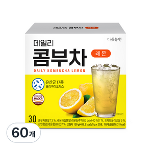 다농원 데일리 콤부차 레몬, 5g, 30개입, 2개