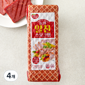 동원 알찬 스모크햄, 1kg, 4개