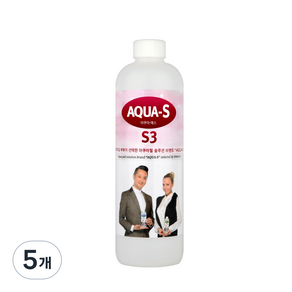 아쿠아에스 아쿠아필 솔루션 홈케어 토너 S3, 5개, 500ml