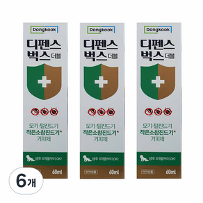 동국제약 디펜스벅스 더블 스프레이, 60ml, 6개