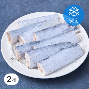 제주산 손질 은갈치 대 3마리 (냉동), 670g, 2개