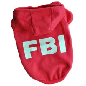 비케이 강아지 FBI 후드티