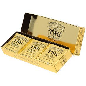 TWG 블랙 차이 홍차 티백, 2.5g, 15개입, 1개