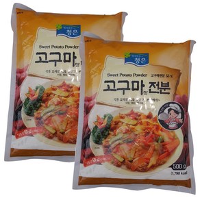 청은 고구마맛전분, 500g, 2개