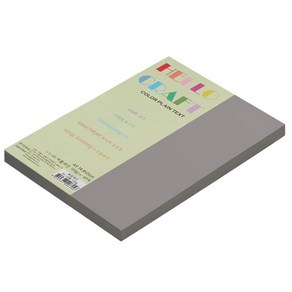 뉴씨플레인 종이문화 친환경 양면색상지 No54 백옥색 100p, 1개