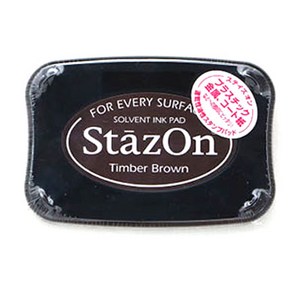 StazOn 츠키네코 유성스탬프 잉크 글래스용 SZ-41