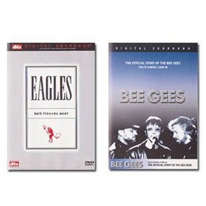 이글스 내한공연 라이브 DVD + BEE GEES CD