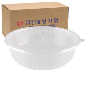 쿡앤락 사출 냉면용기 대 1.5L 투명 세트