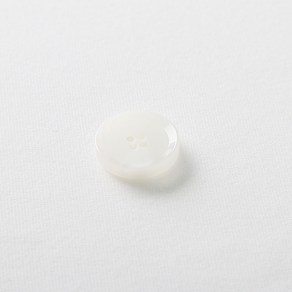 HR빅버튼 덴마크 단추 21mm, 화이트, 12개