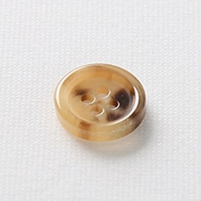 HR빅버튼 보스턴봉 단추 15mm, 연베이지, 12개