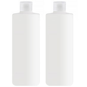 알럽홈 뷰티 디스펜스 공병 400ml, 투명 색상, 2개