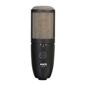 AKG 스튜디오용 유선마이크 블랙