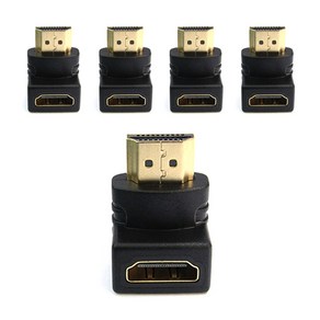 마하링크 HDMI to FM 하향 90도 꺽임 젠더 5p