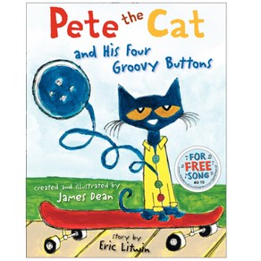 Pete the Cat and his Fou Goovy Buttons, HapeCollins Childen's Books